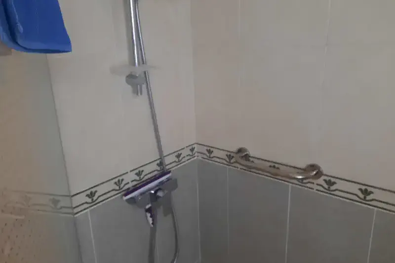 De badkamer van Vila Arade