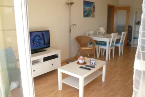 De woonkamer van Vila Arade